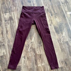 Athleta Salutation Yoga Pants Excellent Condition